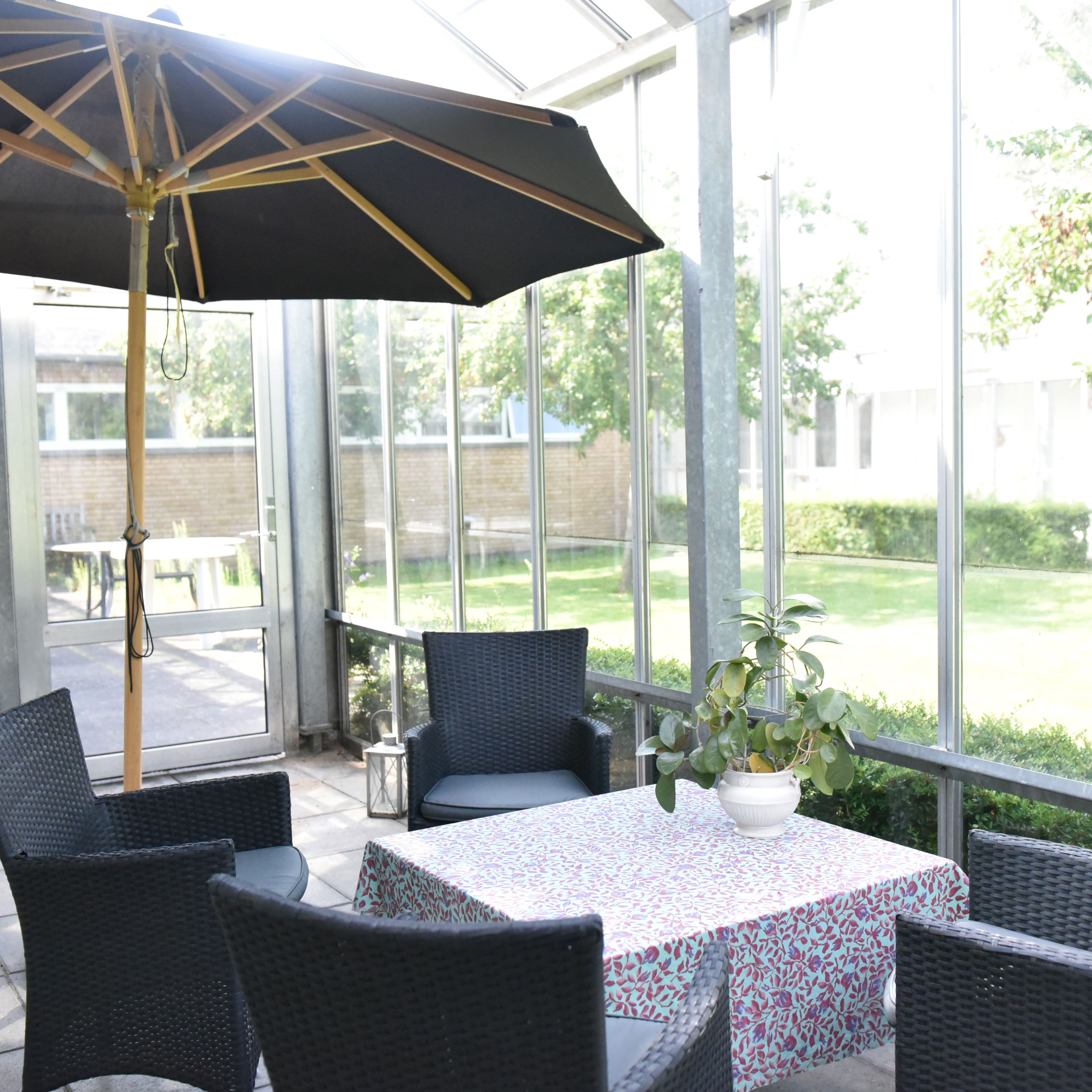 Udestue hos Dronningborg Plejecenter